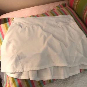 Lululemon white skirt